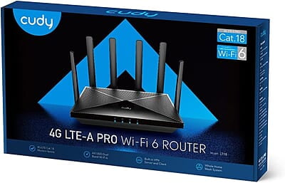 TD AX1800 Wi-Fi 6 4G Cat18 Router LT18