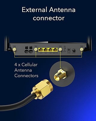 Cudy 5G NR/SA/NSA AX3000